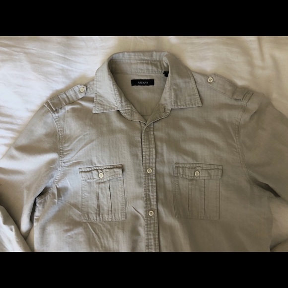 Men’s Alfani Button Down - Picture 2 of 2